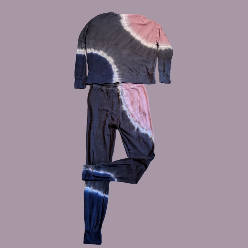 Anthro Sundry Tie-Dye 2pc Jogger Set